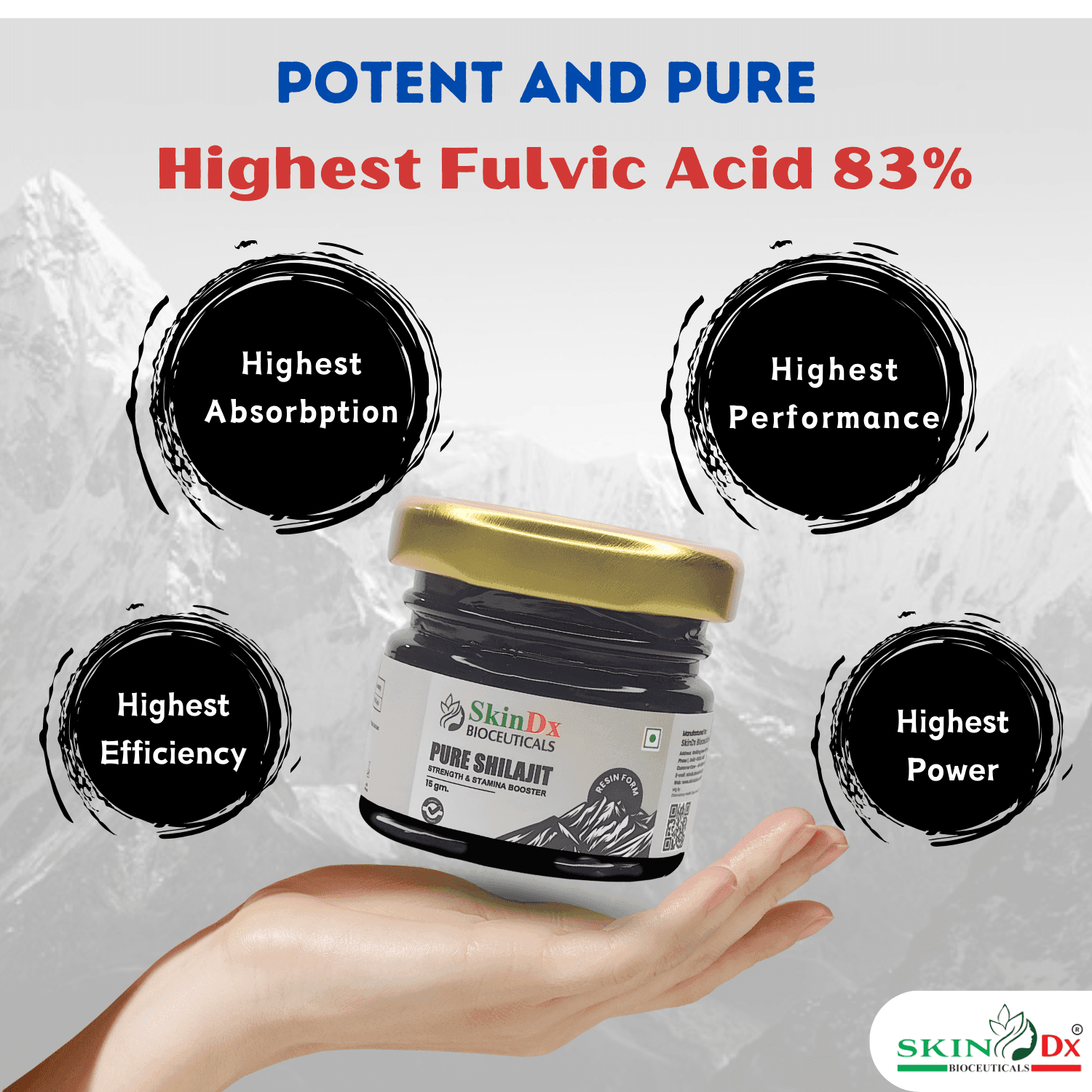 SKinDx Mongolian Shilajit